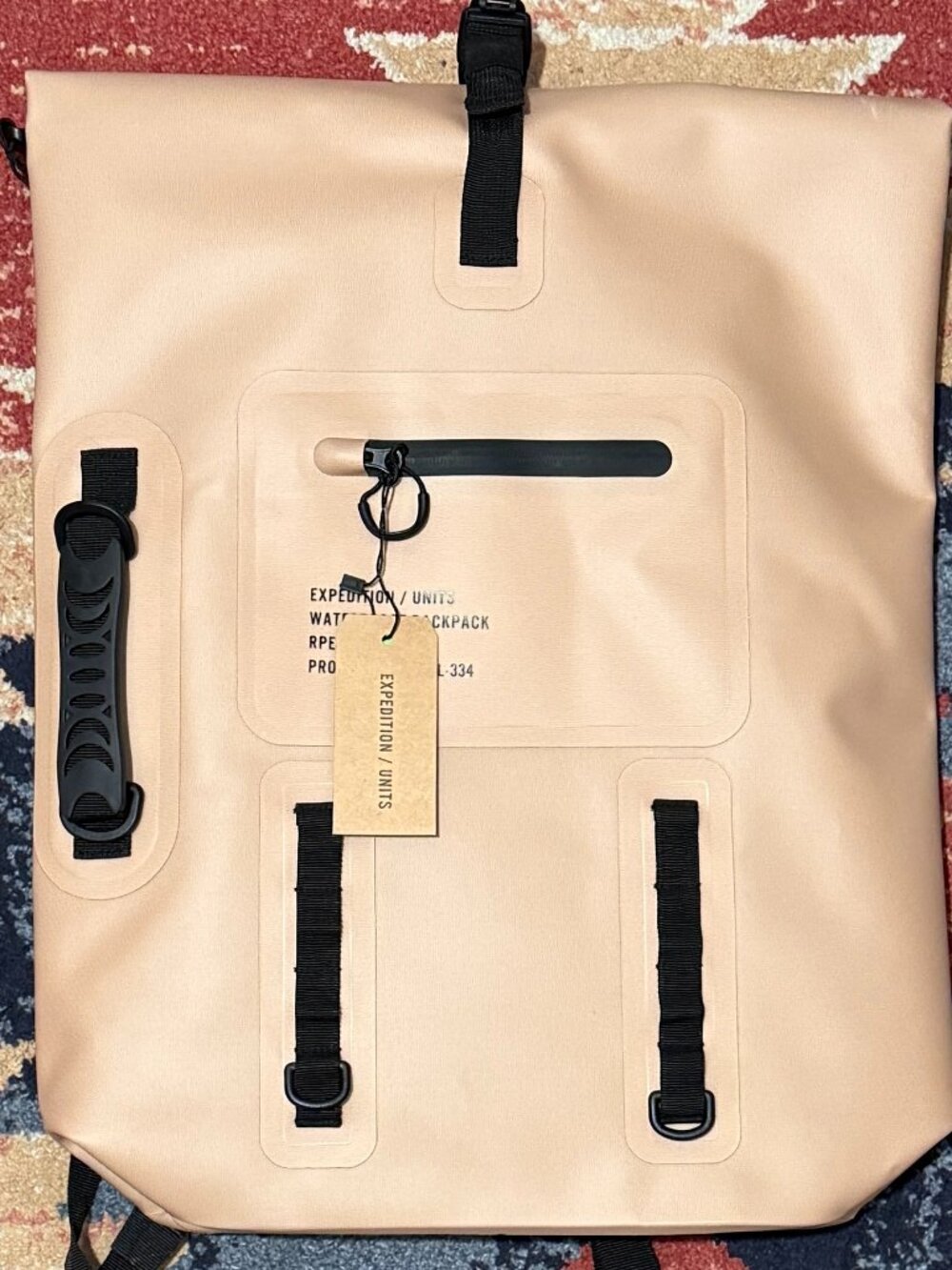 Expedition Units Waterproof Roll-Top Backpack New with Tags